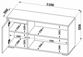 Тумба под ТВ Т-2 в Тарко-Сале - tarko-sale.mebel24.online | фото 7