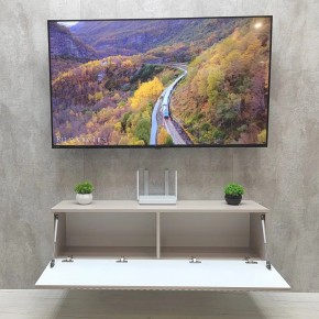 Тумба подвесная под ТВ LINES MTV4-MA 1150 Бежевый (Леда-М 10.1.5) в Тарко-Сале - tarko-sale.mebel24.online | фото 3