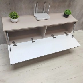 Тумба подвесная под ТВ LINES MTV4-MA 1150 Бежевый (Леда-М 10.1.5) в Тарко-Сале - tarko-sale.mebel24.online | фото 8