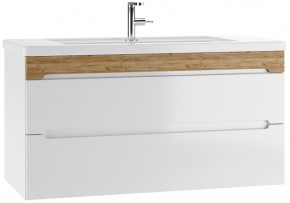 Тумба подвесная под умывальник "Maria 100" Maestro В2 Домино (DM3304T) в Тарко-Сале - tarko-sale.mebel24.online | фото