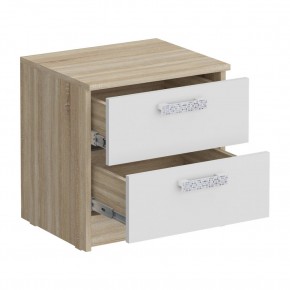 Тумба прикроватная 450 Салоу (2 ящика) в Тарко-Сале - tarko-sale.mebel24.online | фото 2