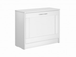 Тумба СИРИУС с откидной полкой для обуви, цвет белый в Тарко-Сале - tarko-sale.mebel24.online | фото