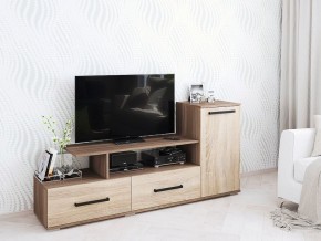 Тумба ТВ Парус-1 Ясень шимо/Дуб сонома в Тарко-Сале - tarko-sale.mebel24.online | фото