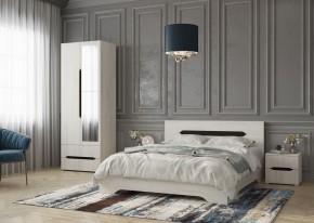 Тумбочка Вега (Крафт белый - Венге) в Тарко-Сале - tarko-sale.mebel24.online | фото 2