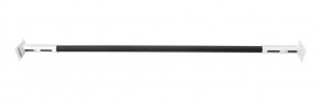 Турник раздвижной 1450-1700 цв. белый-черный FLEXTER PROFI в Тарко-Сале - tarko-sale.mebel24.online | фото