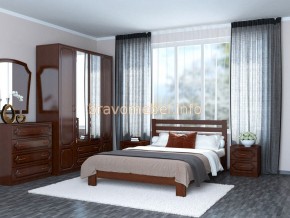ВЕРОНИКА Кровать из массива 1600 в Тарко-Сале - tarko-sale.mebel24.online | фото 3