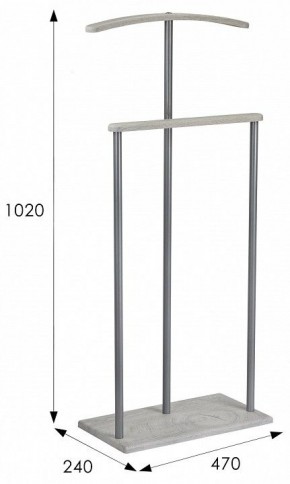 Вешалка для костюма Дэви 1 в Тарко-Сале - tarko-sale.mebel24.online | фото 13