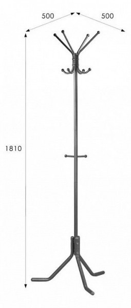 Вешалка напольная Пико 3 в Тарко-Сале - tarko-sale.mebel24.online | фото 7