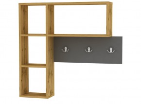 Вешалка настенная для одежды V28 (ДВ-Графит) в Тарко-Сале - tarko-sale.mebel24.online | фото