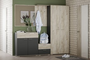 Вешалка НМ 014.16 "Санти" (Крафт Серый) в Тарко-Сале - tarko-sale.mebel24.online | фото 2