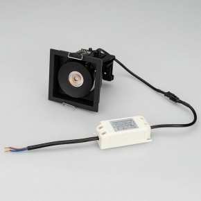 Встраиваемый светильник Arlight CL-SIMPLE-S80x80-9W Day4000 (BK, 45 deg) 026875 в Тарко-Сале - tarko-sale.mebel24.online | фото 5