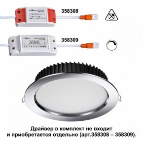 Встраиваемый светильник Novotech Drum 358305 в Тарко-Сале - tarko-sale.mebel24.online | фото 2