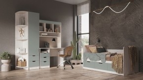 ЮНИОР-4 Детская (модульная) МДФ (Шарли Бриз) в Тарко-Сале - tarko-sale.mebel24.online | фото
