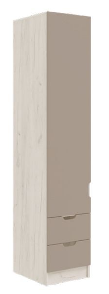 ЮНИОР-4 Детская (модульная) МДФ (Шарли Мокко) в Тарко-Сале - tarko-sale.mebel24.online | фото 3