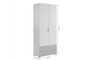 ЗЕФИР Комплект детской мебели (модульный) серый в Тарко-Сале - tarko-sale.mebel24.online | фото 2