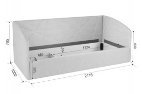 ЗЕФИР Комплект детской мебели (модульный) серый в Тарко-Сале - tarko-sale.mebel24.online | фото 4