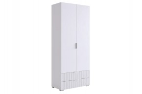 ЗЕФИР Шкаф двухдверный 108.01 (белый муар) в Тарко-Сале - tarko-sale.mebel24.online | фото