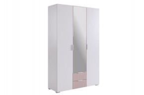 ЗЕФИР Шкаф трехдверный 109.02 (пудра розовая) в Тарко-Сале - tarko-sale.mebel24.online | фото